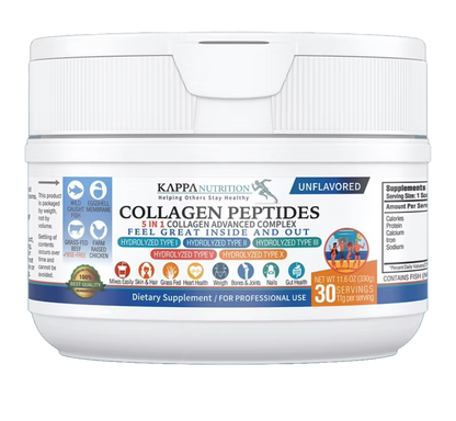 Colágeno en Polvo Complejo Avanzado 5 en 1