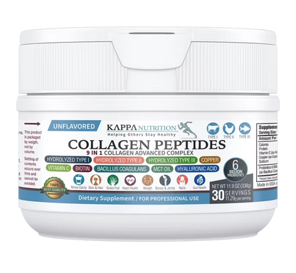 Colágeno en Polvo Complejo Avanzado 9 en 1 con 6 Billones de Probióticos