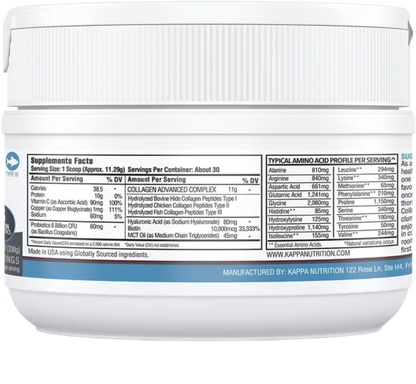 Colágeno en Polvo Complejo Avanzado 9 en 1 con 6 Billones de Probióticos