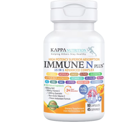 Immune N Plus Complejo Avanzado 15 en 1 (90 Cápsulas)