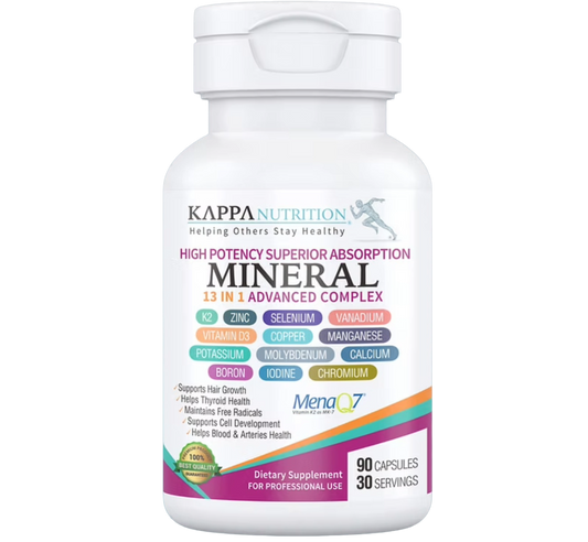Minerales Complejo Avanzado 13 en 1 (90 Cápsulas)