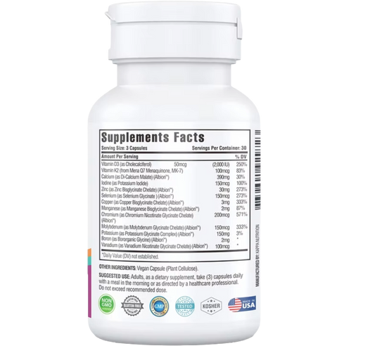 Minerales Complejo Avanzado 13 en 1 (90 Cápsulas)