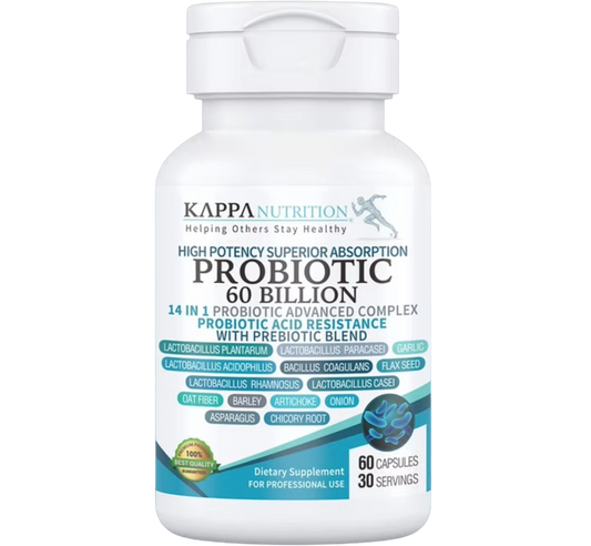 Probióticos Complejo Avanzado 14 en 1 con 60 Billones