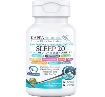 Sleep 20 mg Complejo Avanzado 10 en 1  (60 Cápsulas)