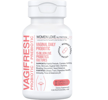 Vagifresh Probióticos (15 billones) + Prebióticos  (30 Cápsulas)